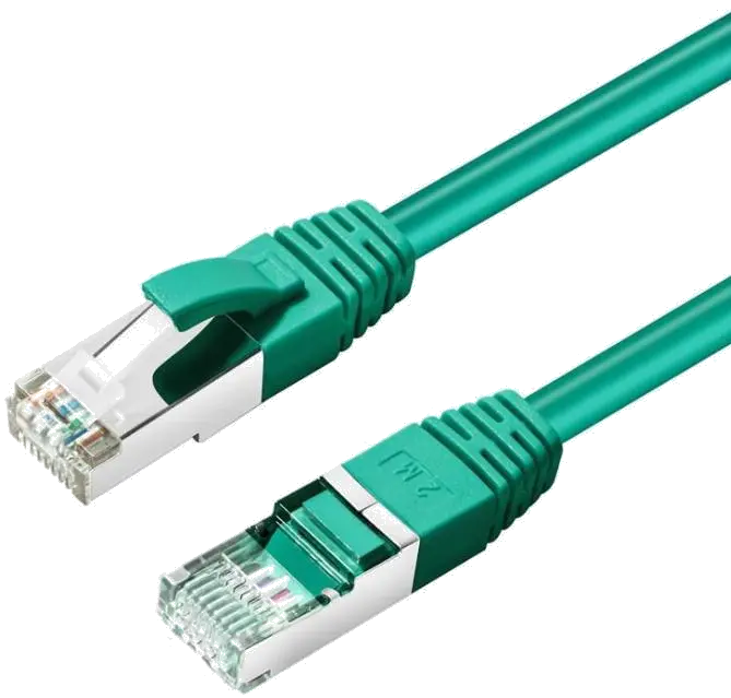 MicroConnect Patch cord CAT6A S/FTP 10m verde LSZH