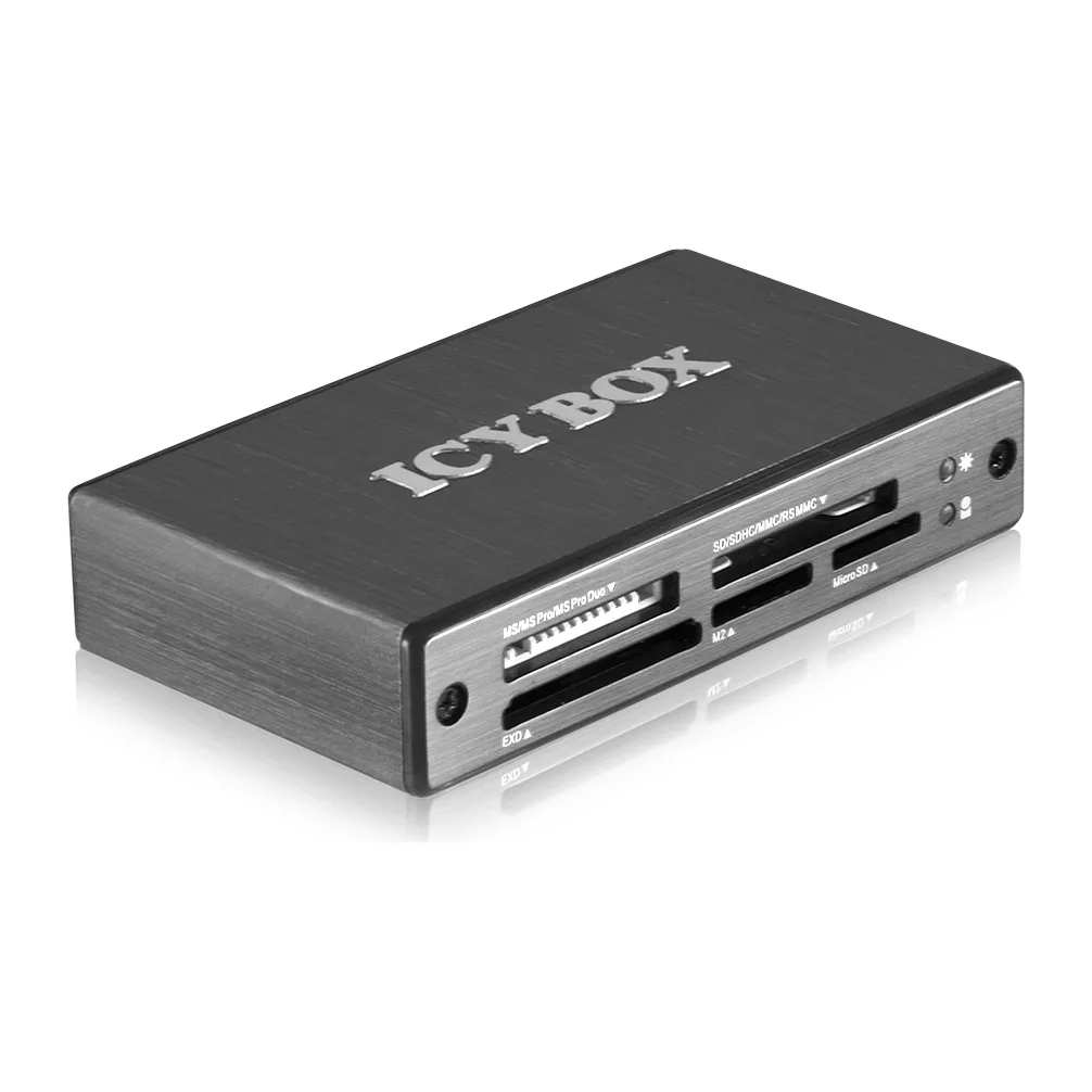 Icy Box Cititor de carduri IB-869a, 6x sloturi, USB 3.0