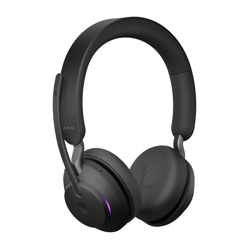 Jabra Evolve2 65 MS Stereo wireless, USB-A Link 380a, negru 