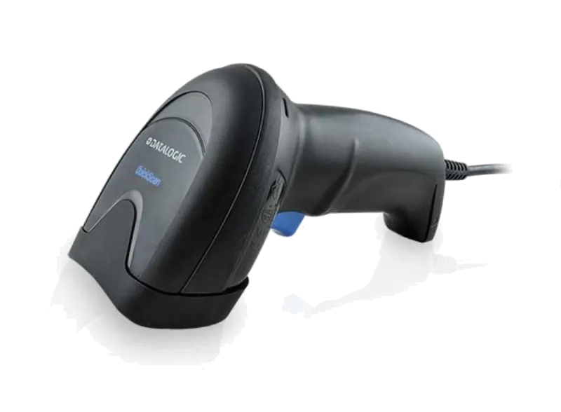 Datalogic Kit scanner 2D QuickScan QW2520 USB cu stand, negru 