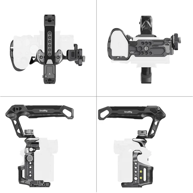 SmallRig Rhinoceros Cage Kit 6030 Sony A7 V/A7R V/A7 IV, maner superior 