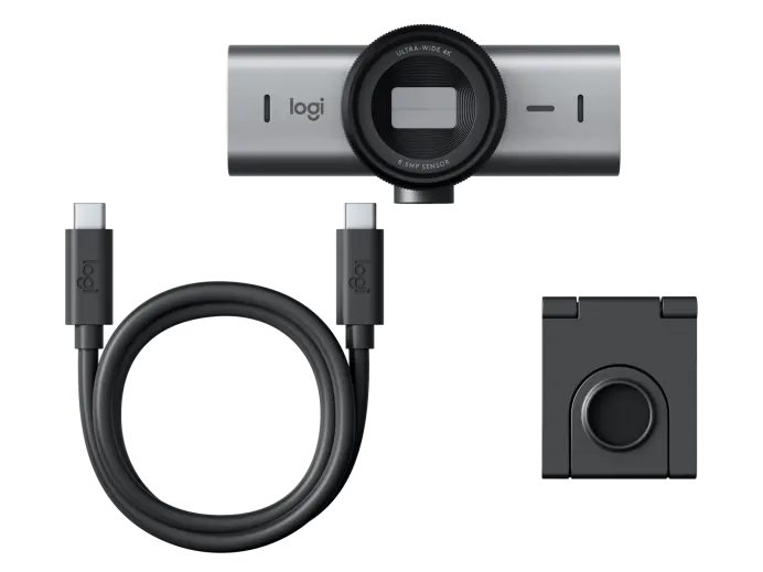 Logitech Camera web MX Brio 705 for Business, 4K (4096 x 2160), USB-C, Graphite 
