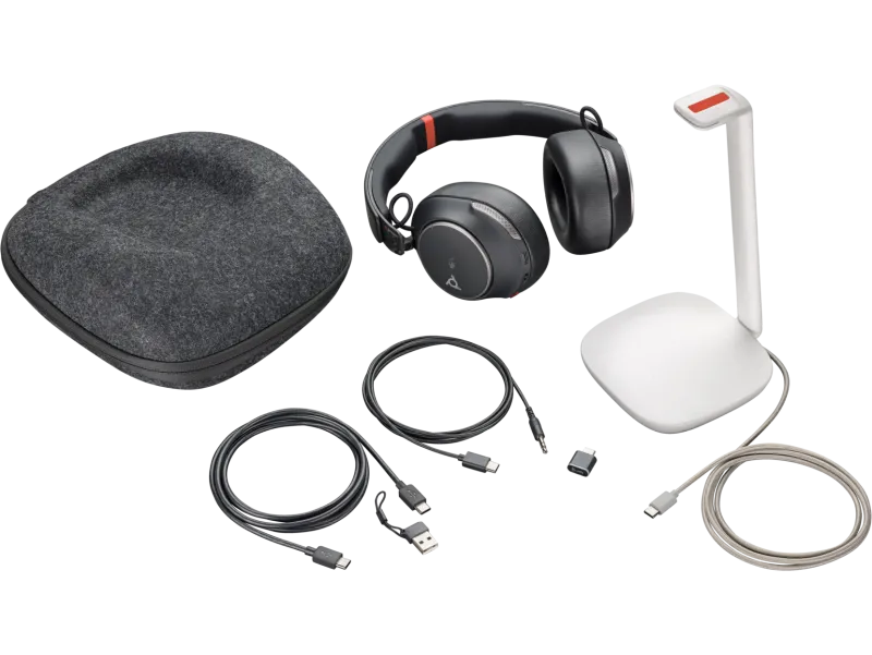 HP Poly Voyager Surround 85-M UC USB-C Teams cu stand (8G7T8AA)