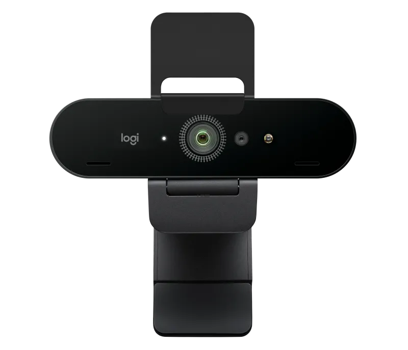 Logitech Brio Webcam 4K Ultra HD 30fps, 5x digital zoom, RightLight 3, Windows Hello 