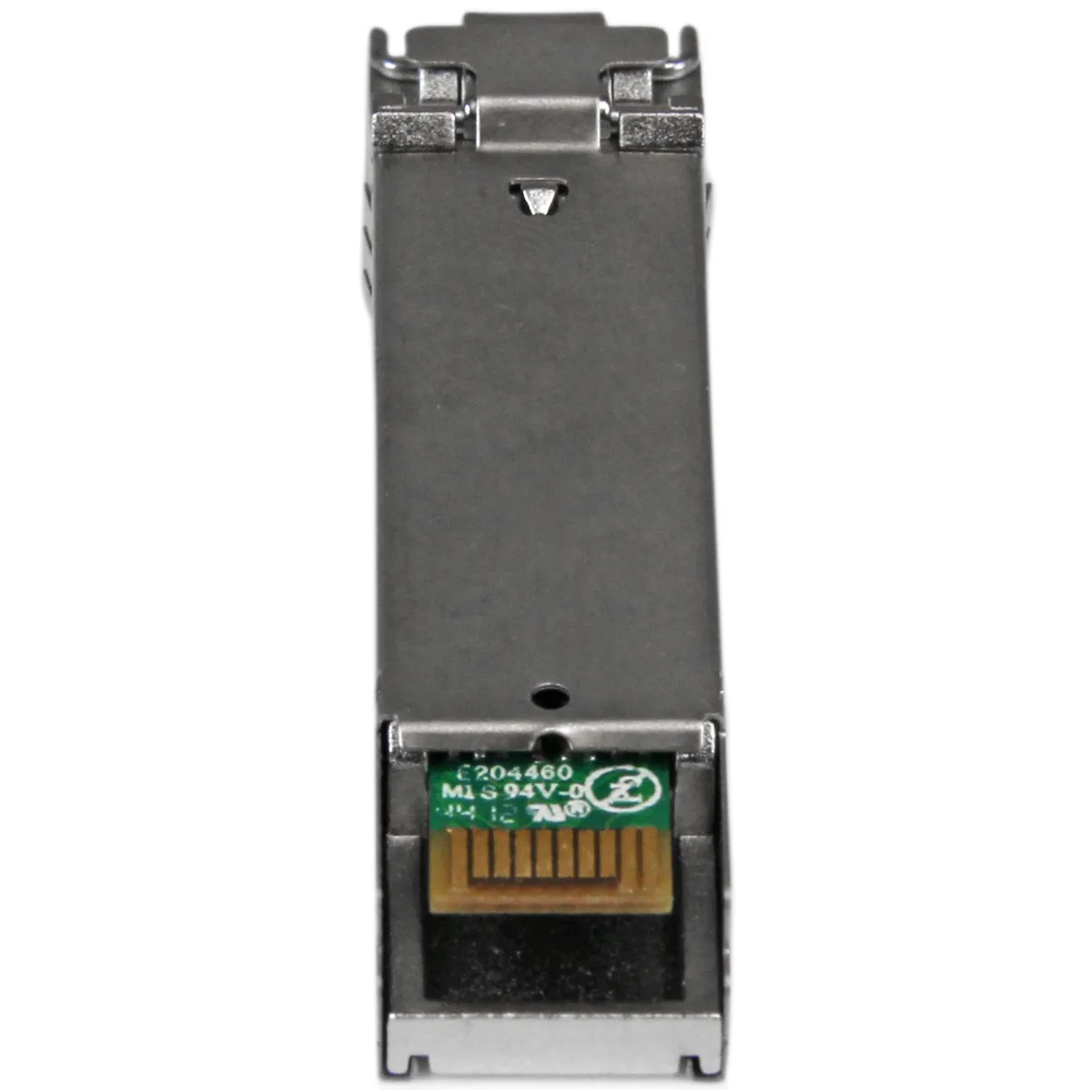 StarTech HP J4858C Compatible SFP Transceiver Module - 1000BASE-SX, Multi Mode, LC, 550m angle