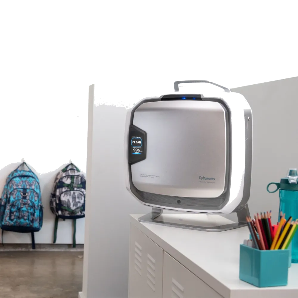 Fellowes AeraMax Pro AM 3s PureView purificator cu stand 55 mp 