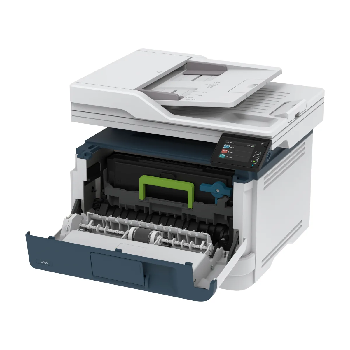 Xerox B305DNI multifunctional laser mono A4 38 ppm (B305V_DNI) angle