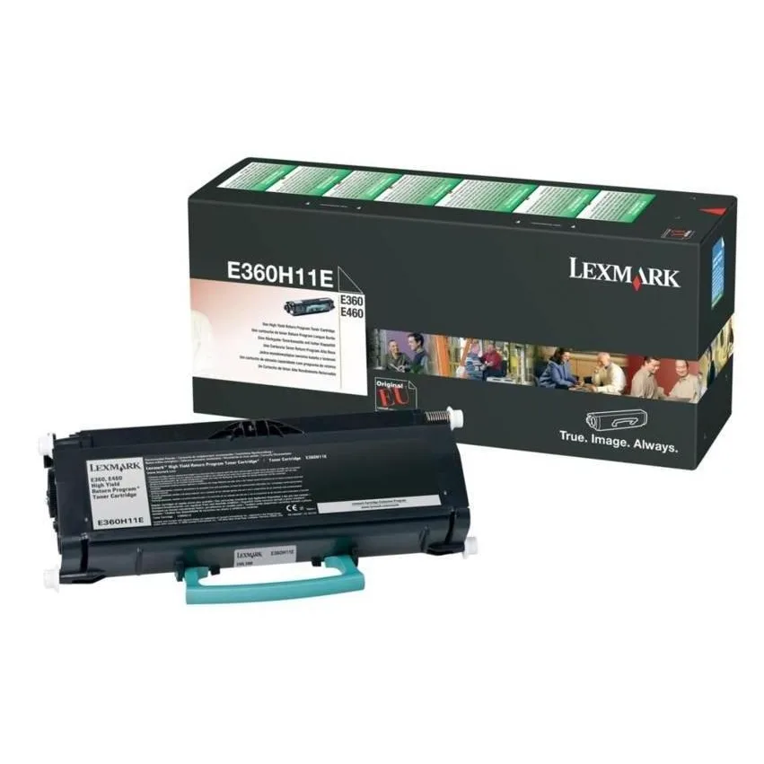 Lexmark E360H11E Cartus toner negru, ORIGINAL, Return Program, High Capacity, 9000 pag