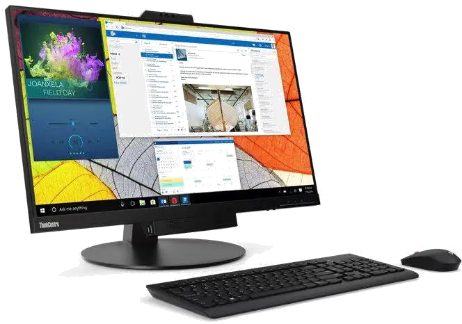 Lenovo ThinkCentre Tiny-In-One 27 monitor QHD cu camera 