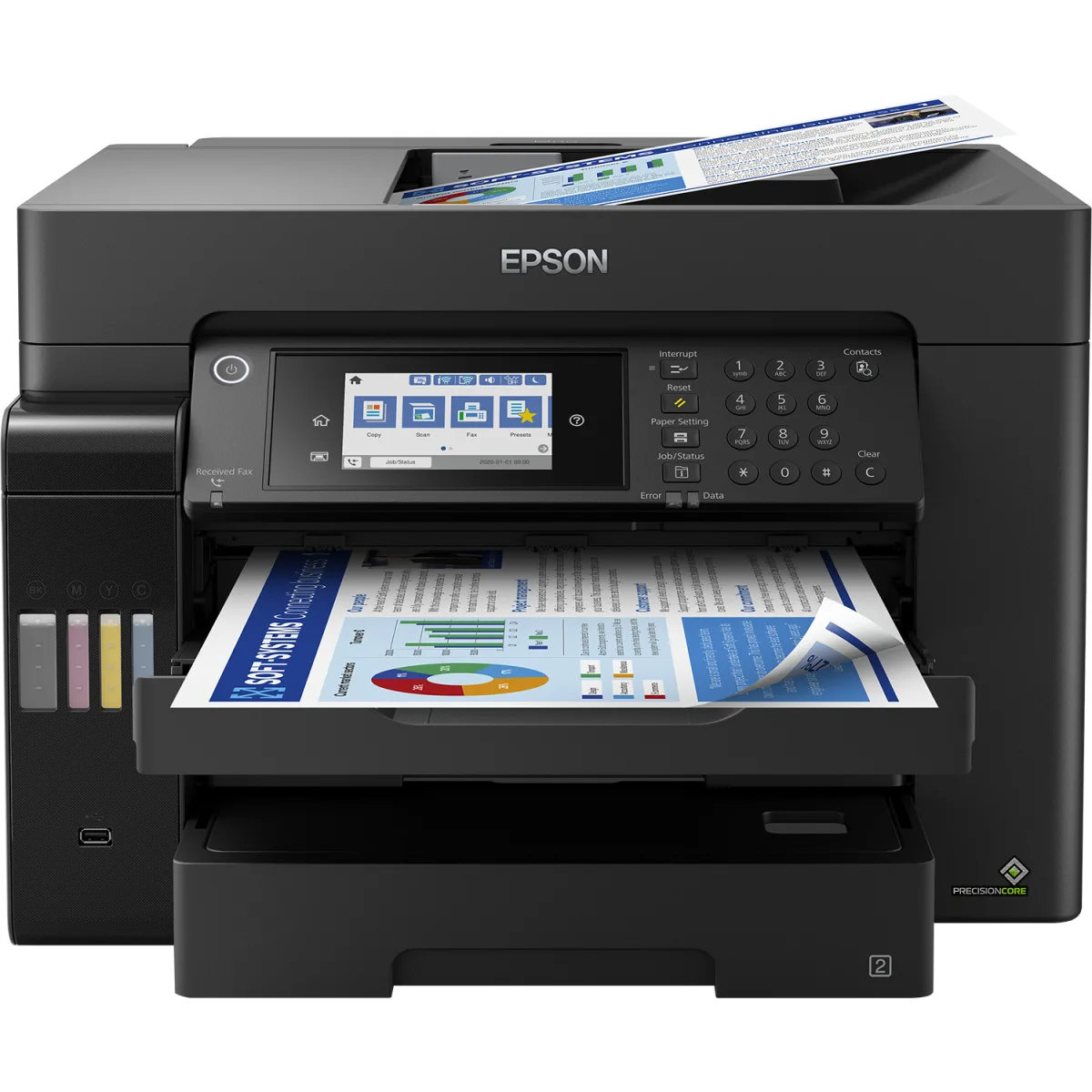 Epson EcoTank L15160 multifunctional CISS A3+ fax C11CH71402
