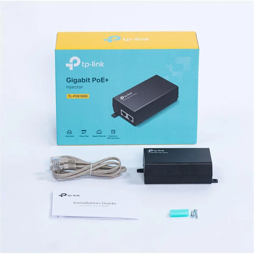 TP-Link Injector PoE+, Gigabit in/out, IEEE 802.3af/at, 30W, max. 100m lifestyle