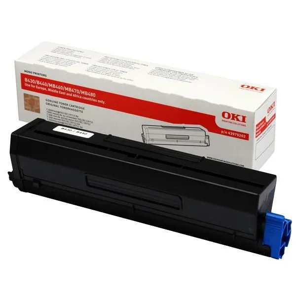 Oki Toner original pentru imprimanta B410 / B430 / B440/ MB460 /