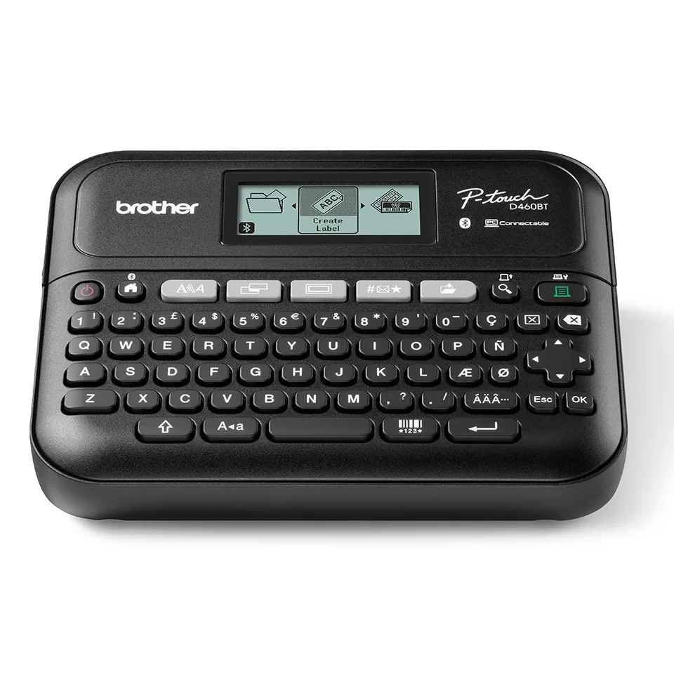 Brother Imprimanta etichete desktop PT-D460BTVP 180 dpi 30 mm/s USB Bluetooth TZe 18mm