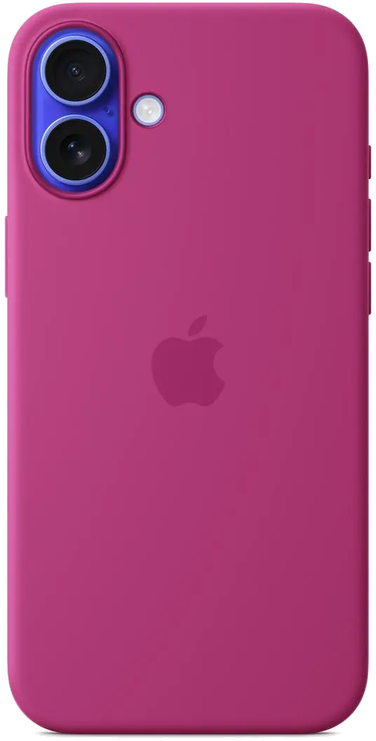 Apple iPhone 16 Plus Silicone Case with MagSafe - Fuchsia (Seasonal)