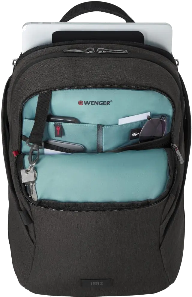 Wenger MX Light Rucsac laptop 16'' cu buzunar pentru tableta, 21l, Gri 