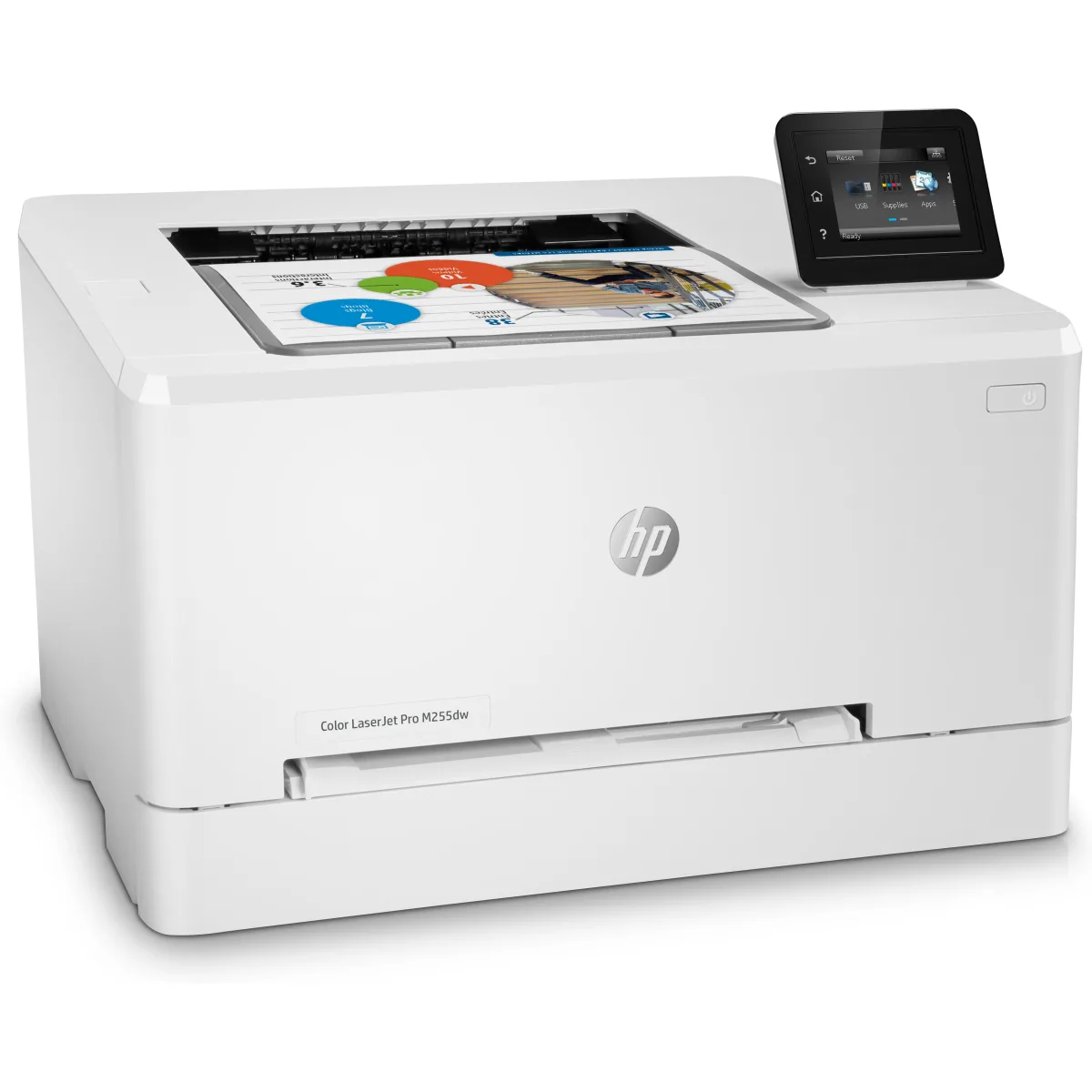 HP Color LaserJet Pro M255dw imprimanta laser color A4 (7KW64A) angle