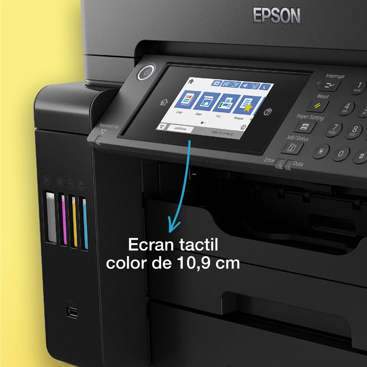 Epson EcoTank L15160 multifunctional CISS A3+ fax C11CH71402 lifestyle