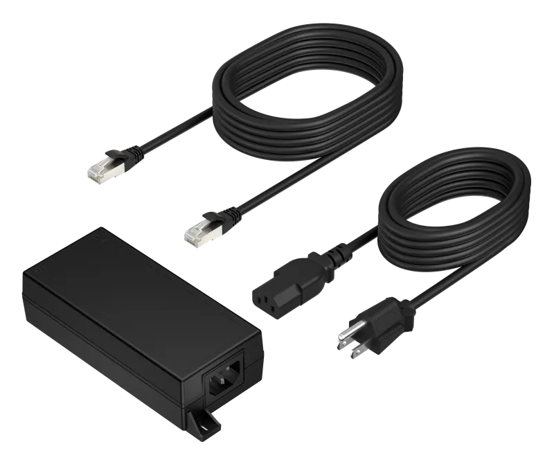 HP Poly Adaptor POE++ 65W, 2.5G, cablu Cat6A 3.66m, cablu alimentare
