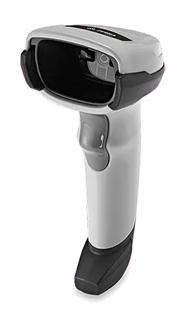 Zebra Scanner 2D wireless cu suport si cablu USB alb