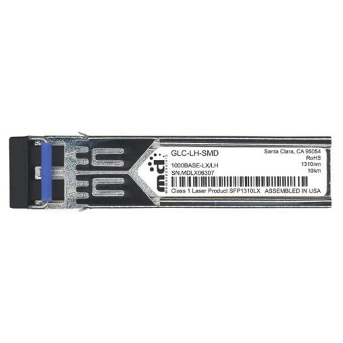 Cisco 1000BASE-LX/LH SFP transceiver module, MMF/SMF, 1310nm, DOM