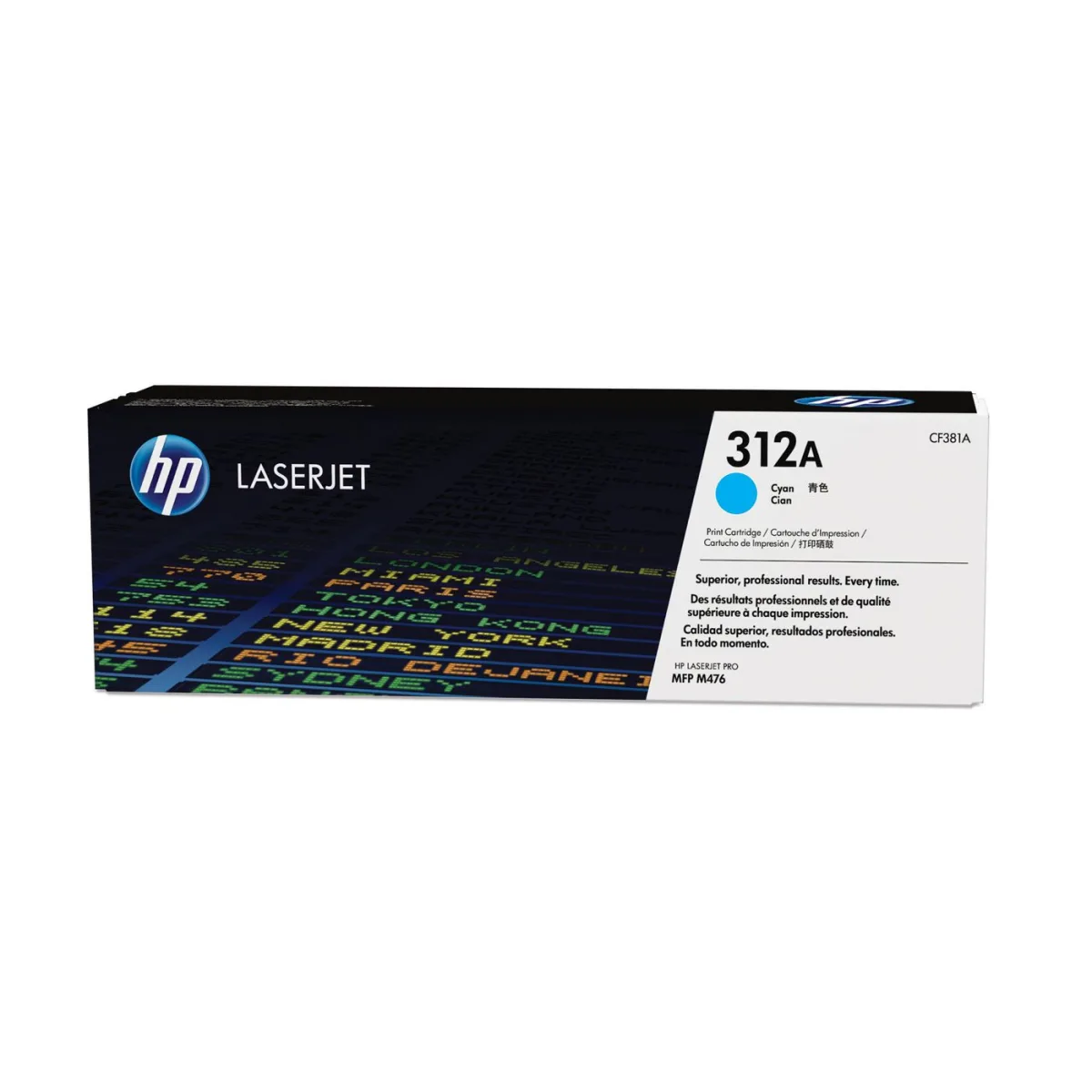 HP CF381A Cartus toner No.312A cyan standard capacity, original, 2.7k