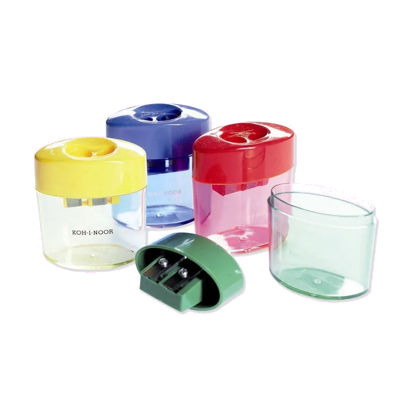 Koh-I-Noor Ascutitoare dubla cu rezervor plastic culori mix