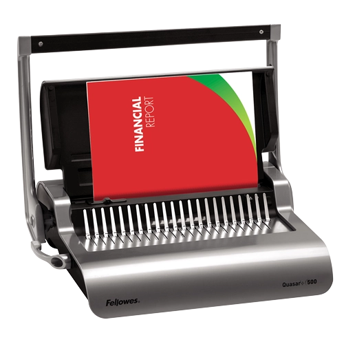 Fellowes Aparat indosariat A4 Quasar+ 500 indosariere 500 coli perforare 25 coli