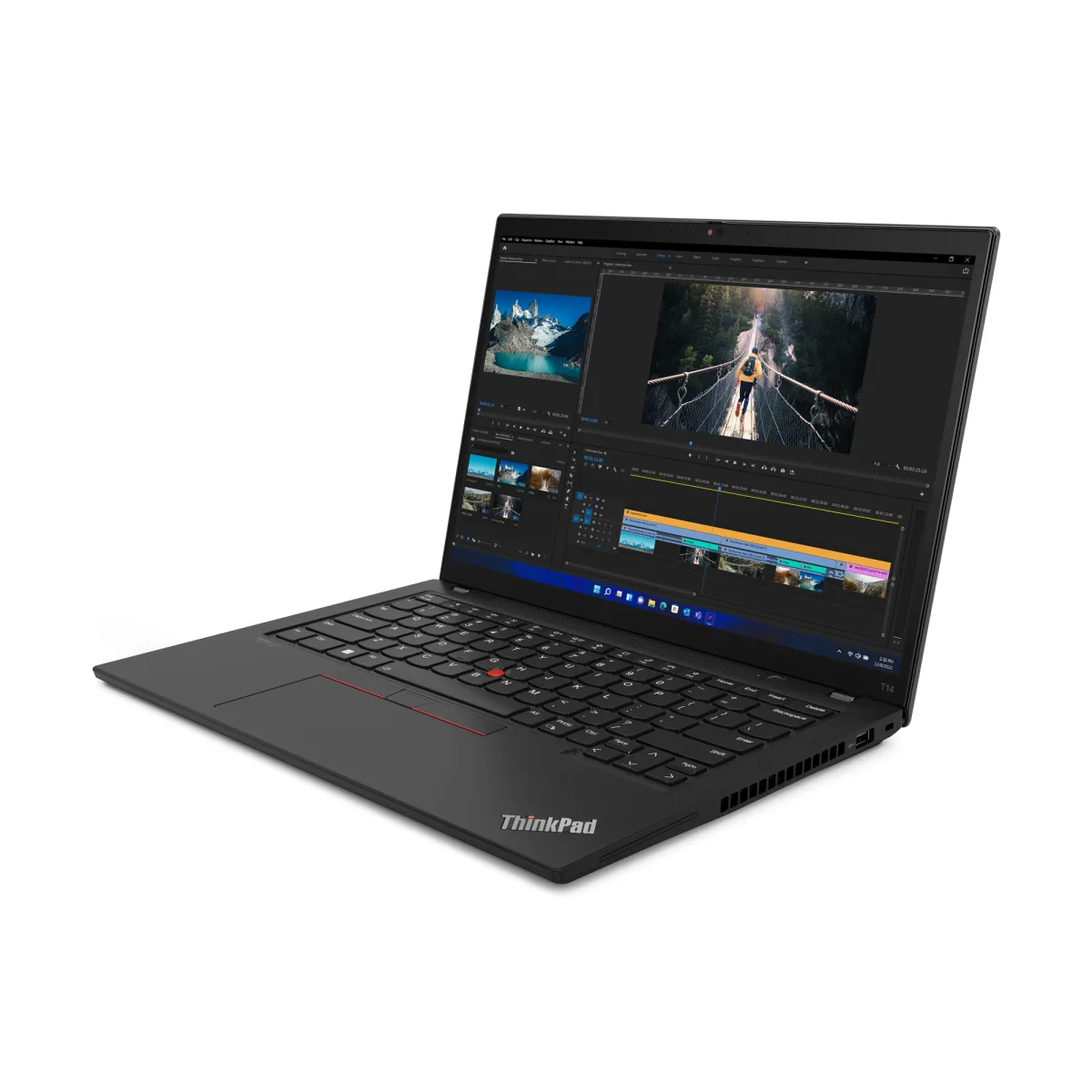 Lenovo Laptop ThinkPad T14 Gen 3 i7 14WUXGA 16GB 1TB W11DG angle