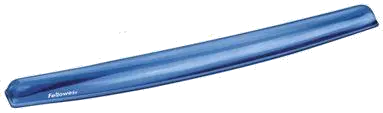 Fellowes Crystal keyboard wrist rest - suport incheietura ALBASTRU