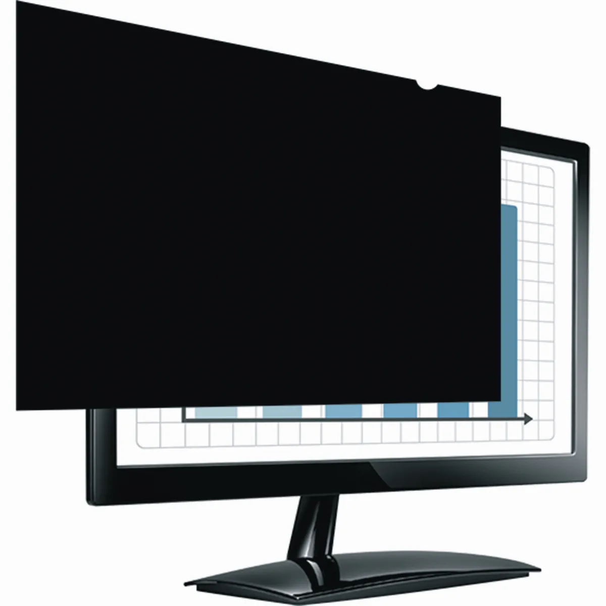 Fellowes Widescreen-PrivaScreen Privacy Filter 22 inch 16:10 (477mm x 302mm) angle
