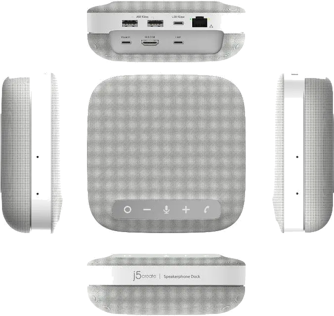 j5create USB-C 4K SPEAKERPHONE DOCK/SPEAKERPHONE 