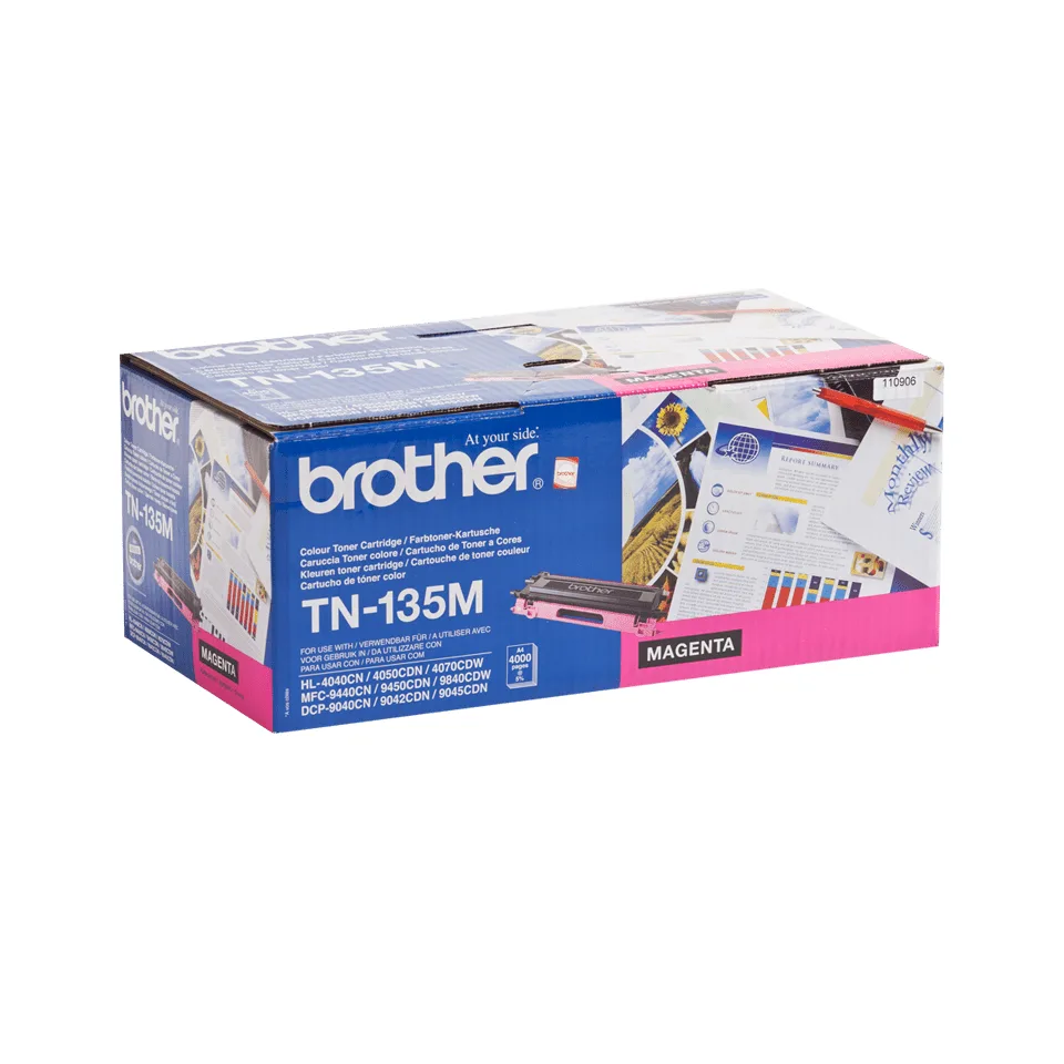 Brother Toner magenta TN-135M, 4000 pagini, pentru HL-4040CN