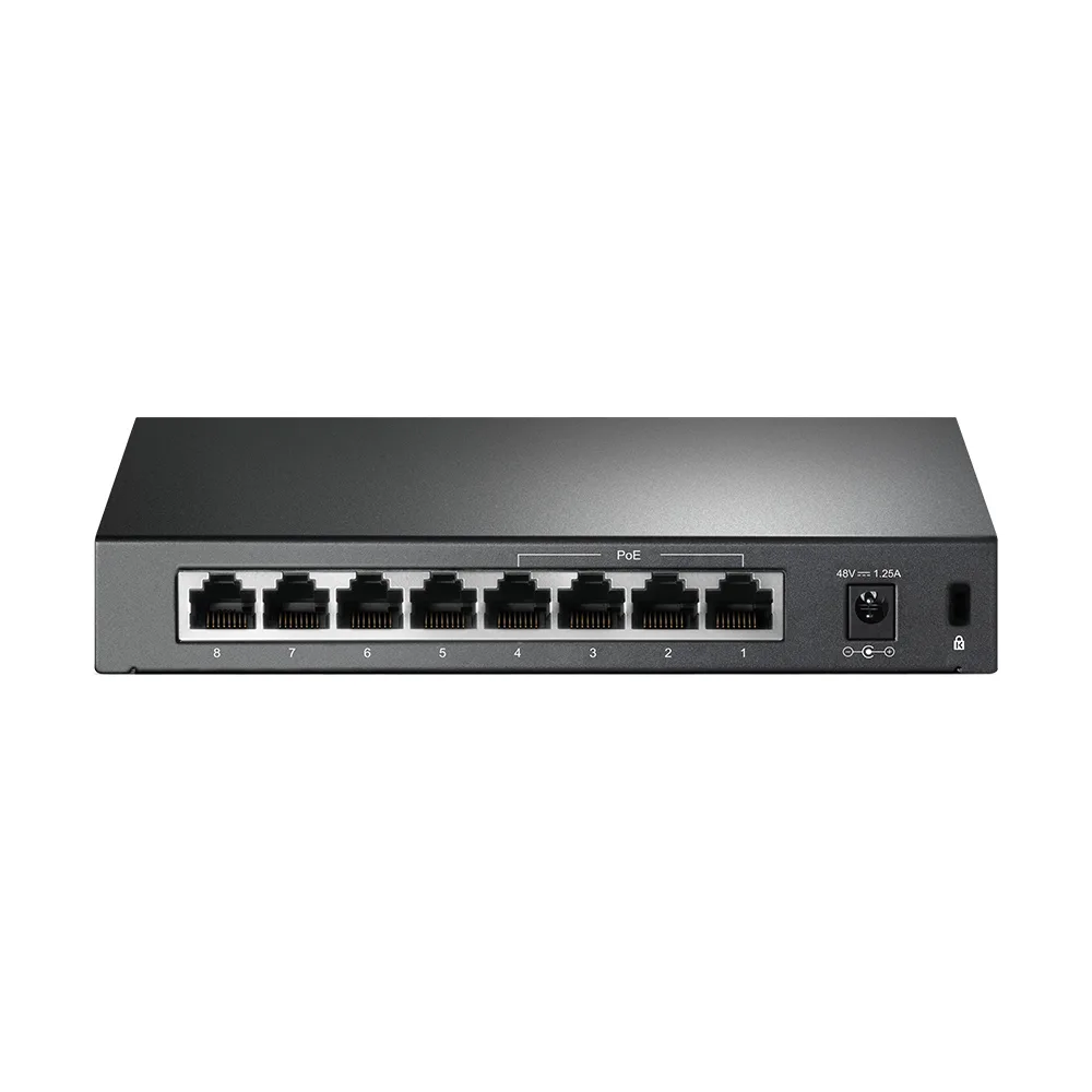TP-Link TL-SF1008P Switch PoE (Power Over Ethernet) 8 Porturi 10/100M (4 porturi PoE) angle