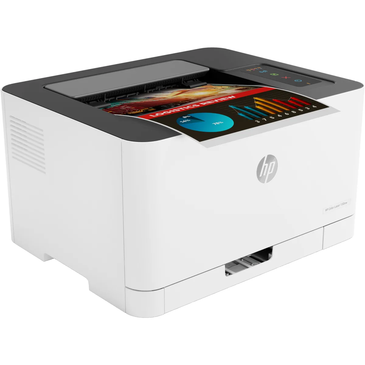 HP Color Laser M150nw imprimanta laser color A4 Wi-Fi (4ZB95A) angle