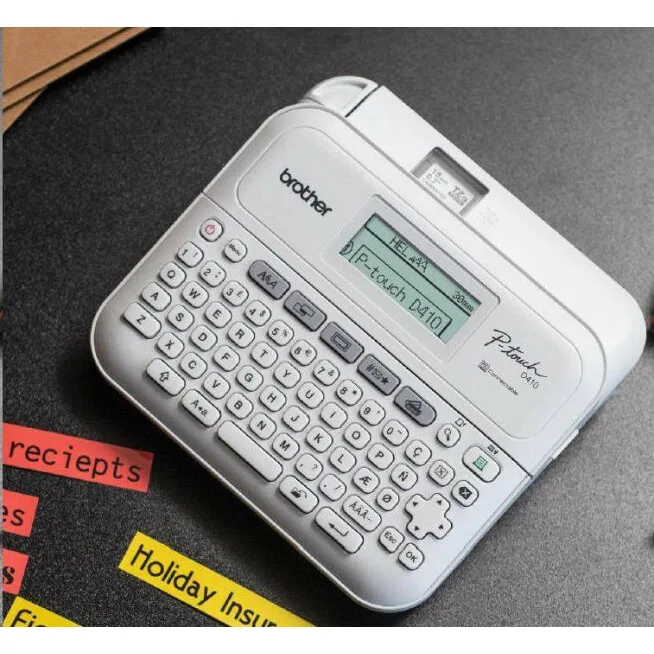 Brother Aparat etichetat PT-D410VP desktop 18mm 180dpi QWERTY