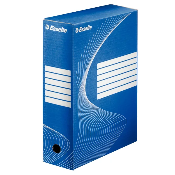 Esselte Cutie arhivare A4 albastra 10cm 345x100x245mm