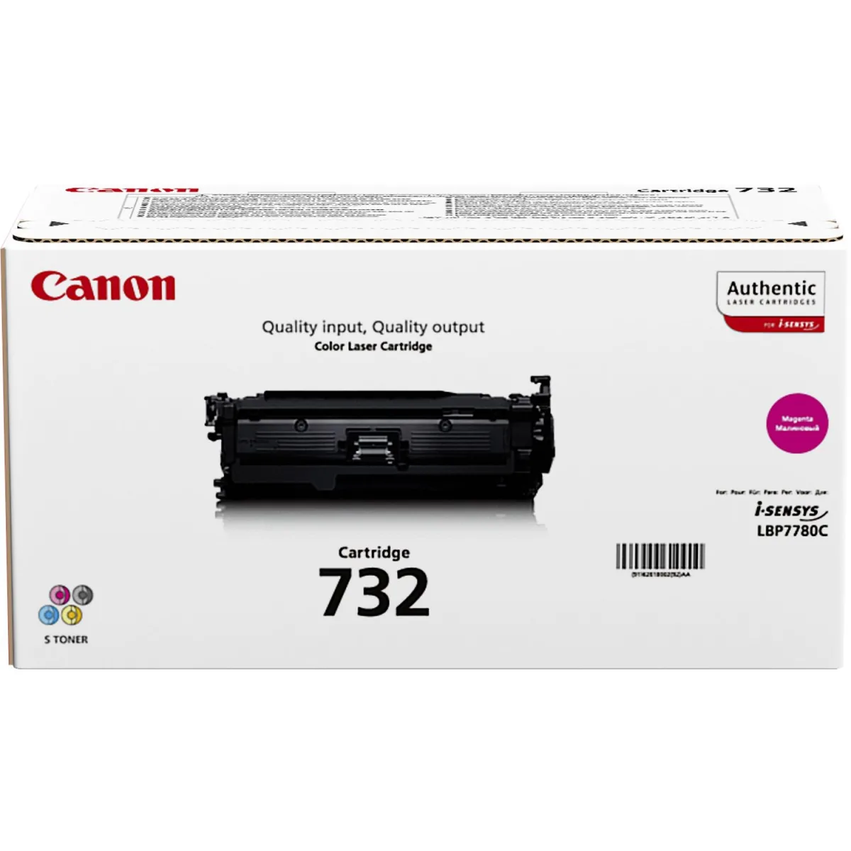 Canon CRG-732M Cartus toner original Magenta pentru LBP7780C, 6400 pag.