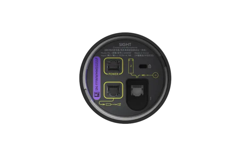 Logitech Sight camera de masa dual-lens 4K, Graphite 
