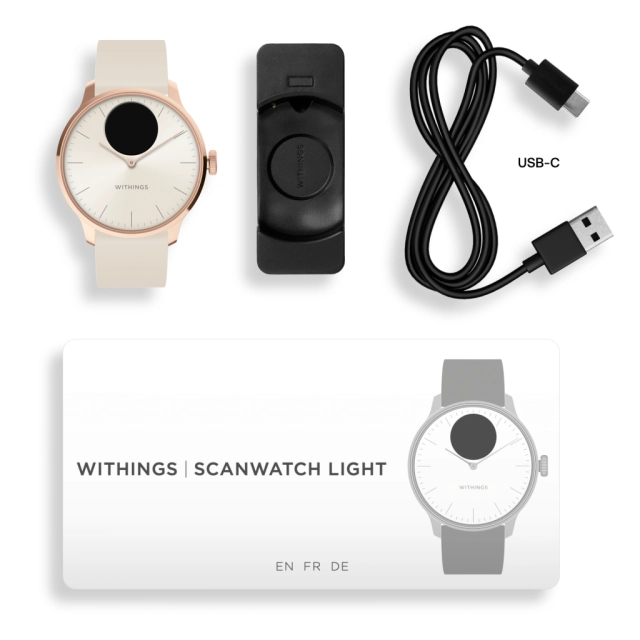 Withings Scanwatch Light 37mm - Sand 