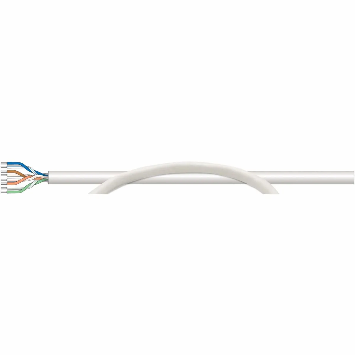Intellinet Cablu UTP Cat6, Cupru-Aluminiu, AWG 23, rola 305m angle