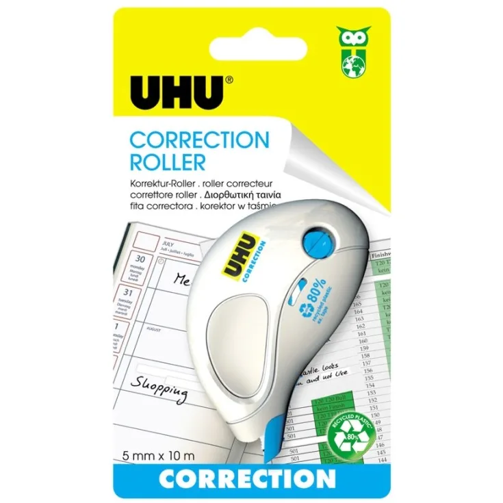 UHU Banda corectoare premium instant 5mmx10m blister