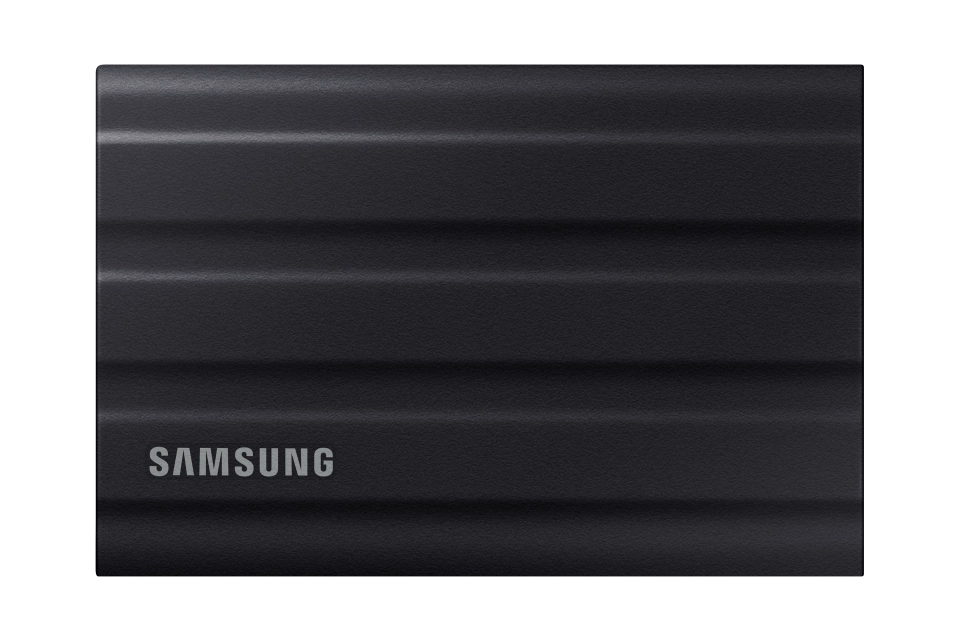 Samsung SSD extern T7 Shield 2TB R/W: 1000 MB/s / 1000 MB/s Protectie parola USB-C Black