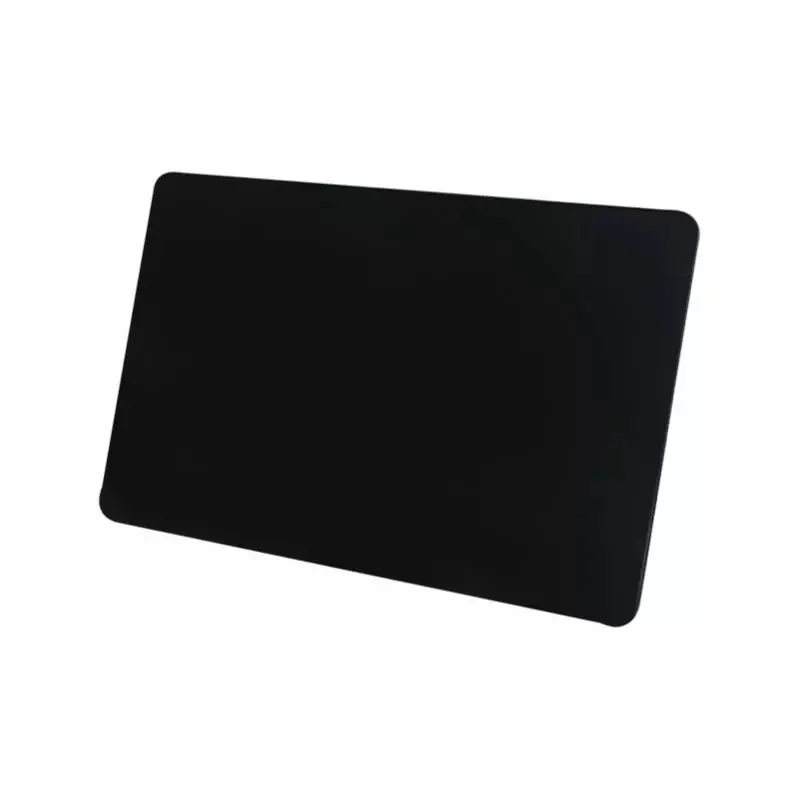 Evolis Card PVC negru mat C8001, CR80, 30 mil