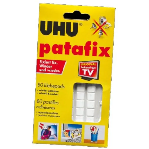 UHU Patafix 80buc pastile dublu adezive reutilizabile