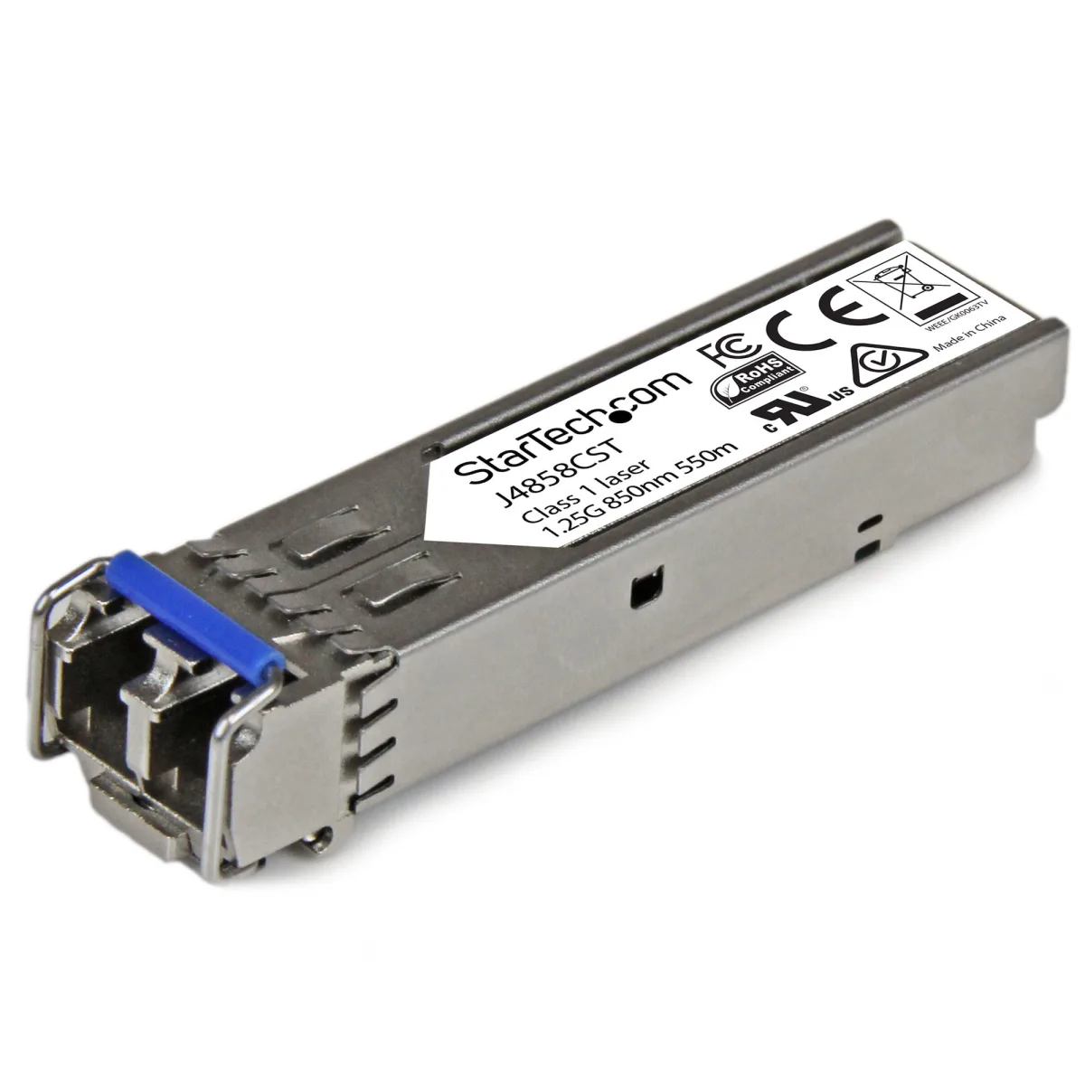 StarTech HP J4858C Compatible SFP Transceiver Module - 1000BASE-SX, Multi Mode, LC, 550m