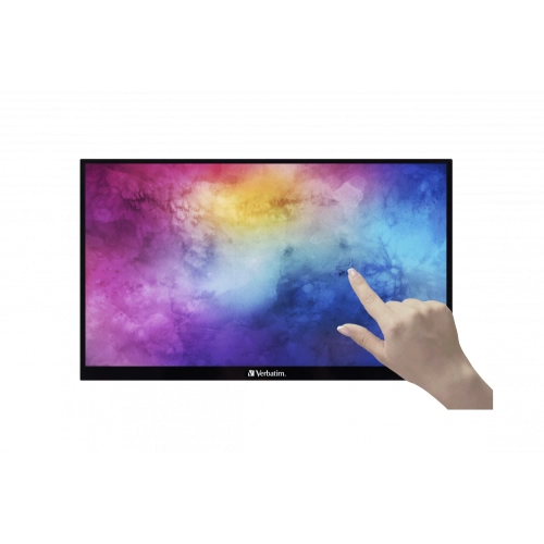 Verbatim PMT-15 monitor portabil touchscreen 15.6 inch IPS FHD