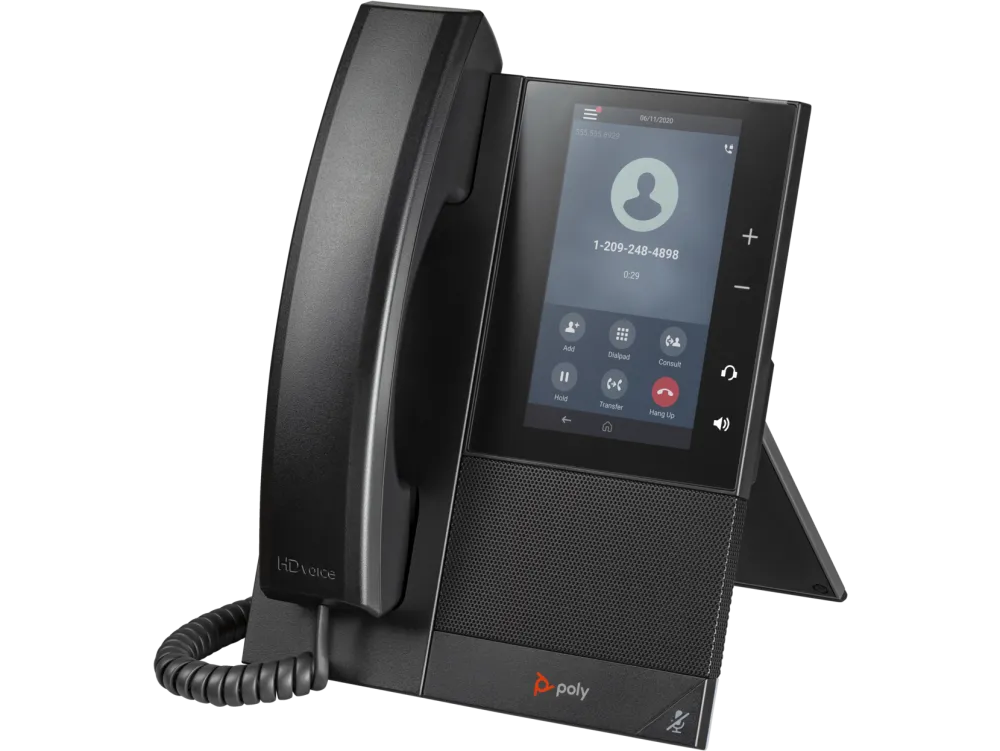 HP Poly CCX 500 Business Media Phone with Open SIP and PoE-enabled 