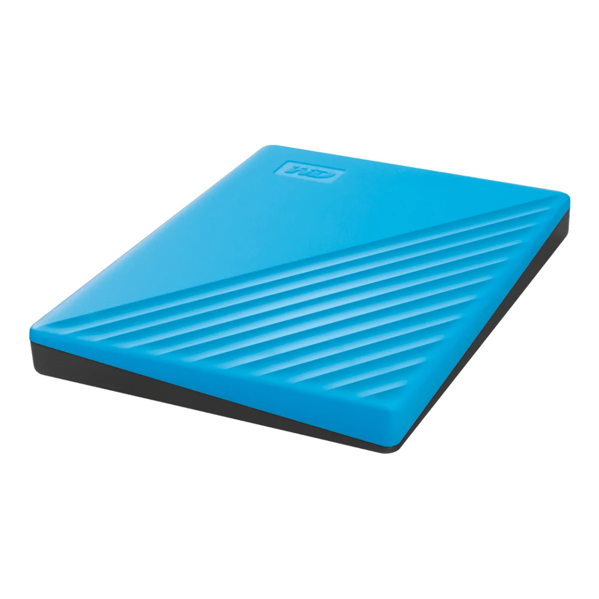 Western Digital My Passport HDD portabil 2TB 2.5inch USB 3.2 slim cripare 256-bit AES albastru 