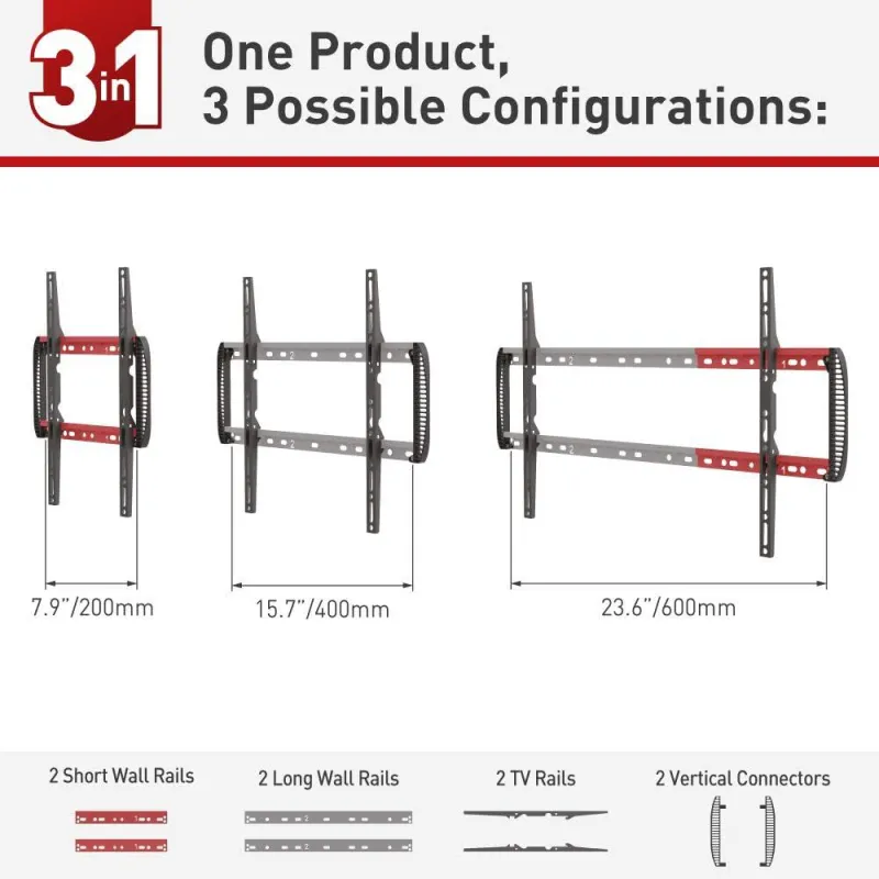 Barkan Suport TV perete reglabil 13-90inch 60kg 