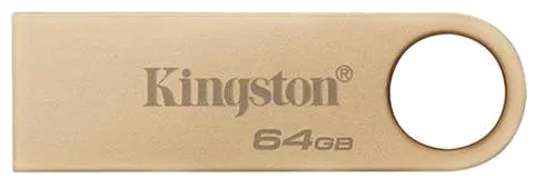 Kingston DataTraveler SE9 G3 Flash Drive 64GB 220MB/s read, 100MB/s write, USB-A (USB 3.2 Gen 1), Metal lifestyle